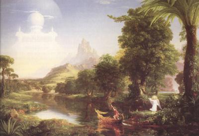 Thomas Cole The Voyage of Life,Youth (mk19) Germany oil painting art